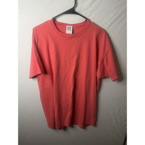 Vintage 90's Russell Made In USA Tag Salmon Color Size XL